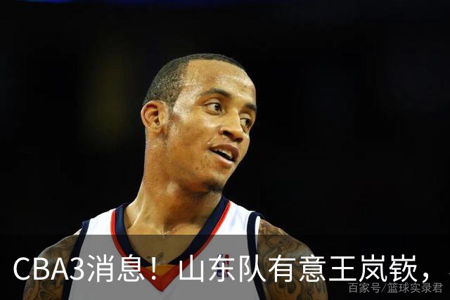 CBA3消息！山东队有意王岚嵚，杜锋或离队，又一位教练下课